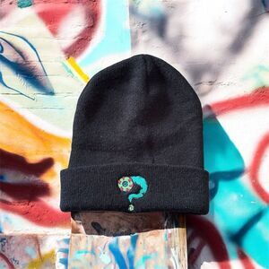 Jacksepticeye Black Beanie Unisex Unique Eyeball Embroidery